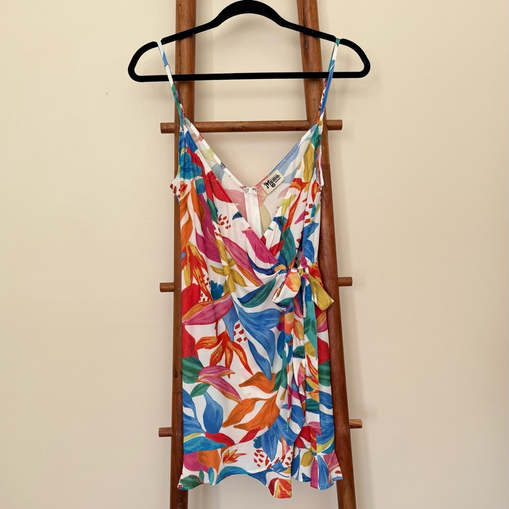 Show Me Your MuMu Colorful Floral Mini Dress